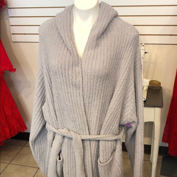 Softies Gray Belted Robe - Picture 2 of 6